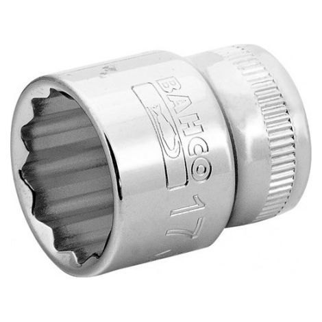 BAHCO - Douille 12 pans 3/8", métrique