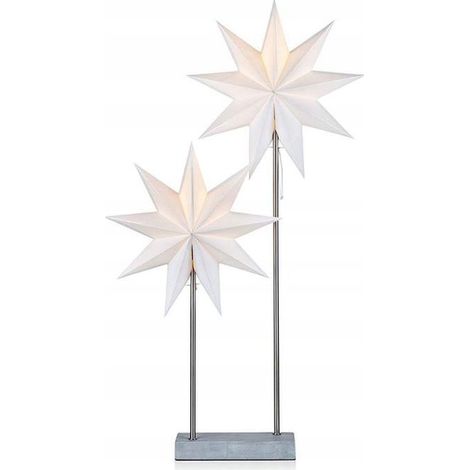 Lanterna in metallo Markslöjd 80 cm, decorazione da tavolo, 2xE14