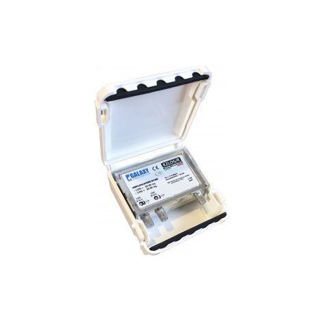 1PZ GALAXY AMPLIFICATORE MD-X2LOG.R 2 INGRESSI + 1 USCITA +20DB ASSORBIMENTO 45MA (1/2)