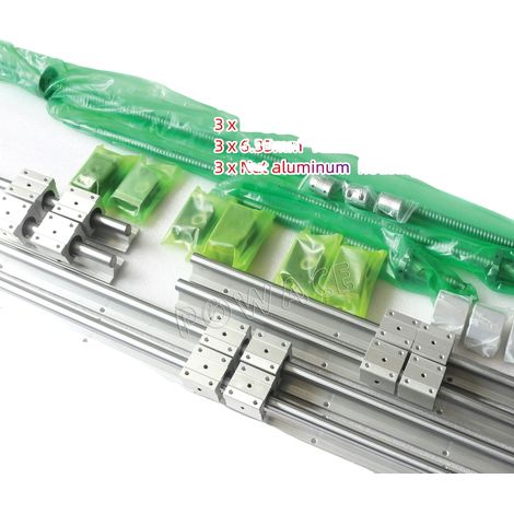 Rails Linéaires, Construction en Acier, Compatibilité Polyvalente, 300 1000 1300mm (1/2)