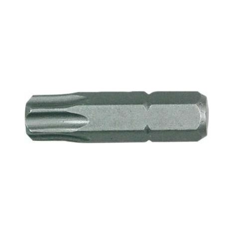 INSERTO TORX PER AVVITATORE ATTACCO 1/4 ACCIAIO CROMO SABBIATO 2 PZ 22941V T 30 (19703)