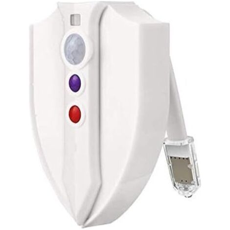 Stérilisateur UV Capteur de lumière de nuit de lumière de toilette, support de cuvette de WC Capteur de mouvement 8 changements de couleur pour les parents, les enfants (1/5)