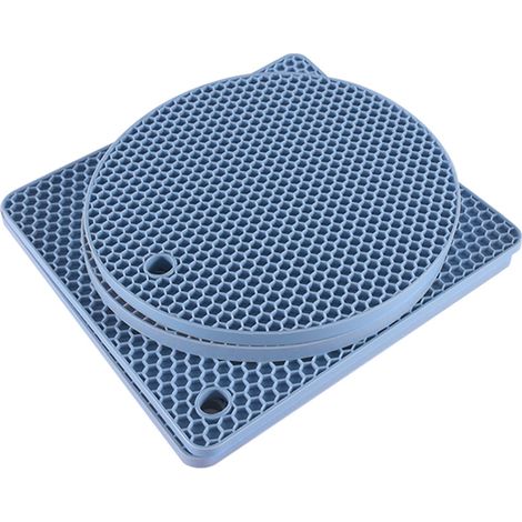 Dessous de plat en silicone de qualité supérieure pour casseroles et poêles chaudes, maniques flexibles et polyvalentes (1/5)