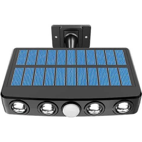 Solar-Außenleuchten mit Bewegungsmelder für den Garten, abgebildetes Modell BAs (1/5)