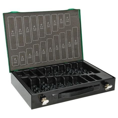 Coffret de 170 forets à métaux HSS-R DIN 338 HIKOKI 780099
