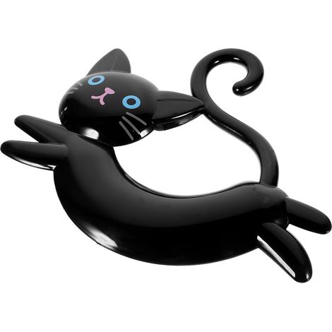 Bathroom Towel Rack with Suction Cup Creative Cat Design in