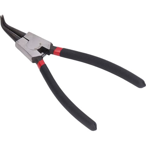 Pince à circlips de 23 cm (9 po) à mâchoires coudées externes pour la pose et le retrait (1/5)
