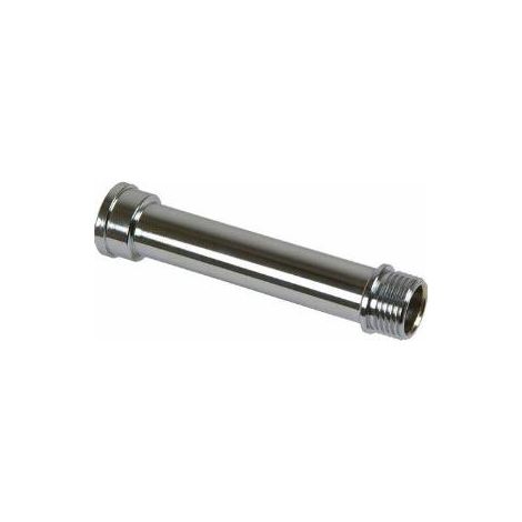 FPLUS alargadera redonda 1/2x100 cromo , Alargadera laton 10 cms.