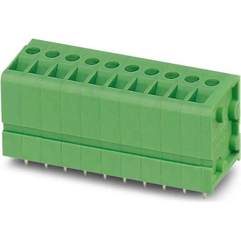 [NEUWERTIG] B-Ware Phoenix Contact Leiterplattenanschlussklemme Schraubklemmblock Front 8 Polig