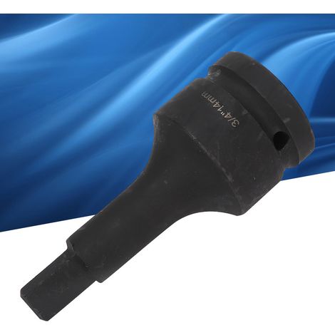 3/4-Zoll-Schlagschrauber-Bit-Steckschlüssel, Sechskant, 42 mm, Chrom-Molybdän, explosionsgeschütztes Handwerkzeug, Zubehör H12/H14/H17/H19 (3/4-Zoll-Schlagschrauber-Bit-Steckschlüssel H14) (1/5)
