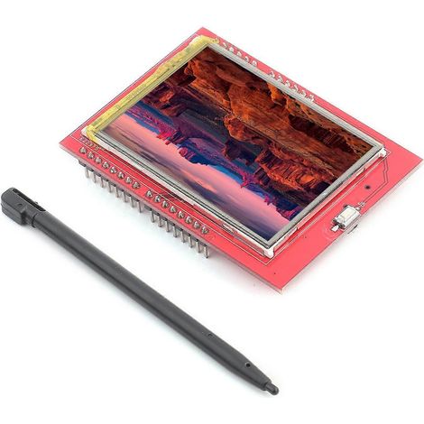 3,3 V 2,4 Zoll TFT-LCD-Touchpanel-Displaymodul mit Leiterplatte ILI9341 240x320 Pixel