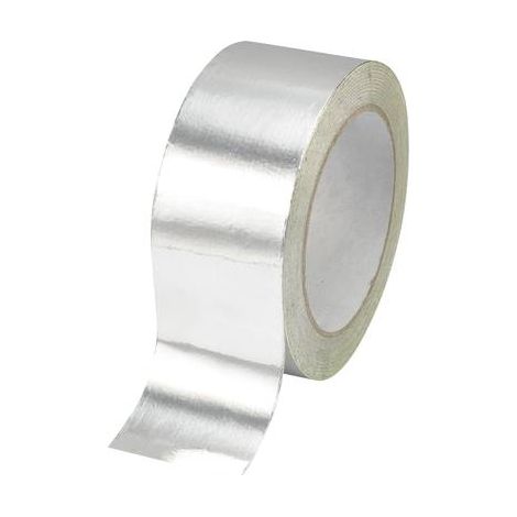 RUBAN ADHÉSIF ALUMINIUM TRU COMPONENTS AFT-2510 1563980 ARGENT (L X L) 10 M X 25 MM ACRYLIQUE 1 ROULEAU(X) (1/2)