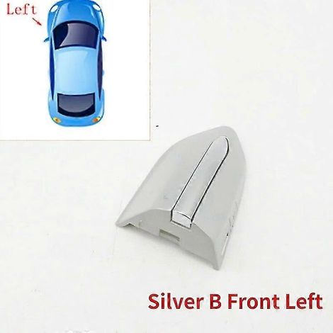 Türgriff-Endkappe mit Schlüsselblende für Ford Mondeo MK5 (2013–2019), Edge MK2 (2018–2019) und Taurus (2015–2020) – Silber, vorne links (1/5)