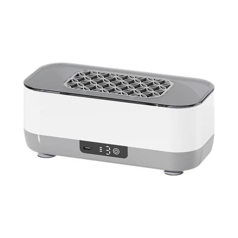 Nettoyeur à ultrasons rechargeable pour lunettes, bijoux et pinceaux de maquillage, 300 ml, 45 kHz, nettoyage à 360° avec plusieurs modes pour un nettoyage en profondeur (1/5)