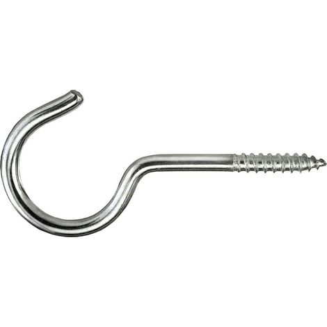 INOX TEC - 3 GANCI IN ACCIAIO INOX A VITE 4,5X25MM