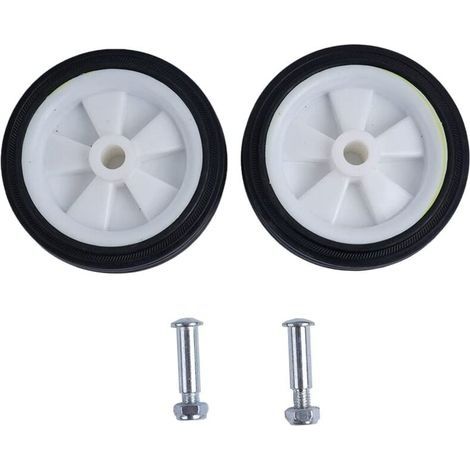 Lot de 2 roulettes pour compresseurs d'air Diamètre 15,7 cm Absorption des chocs Antidérapantes et silencieuses (1/4)