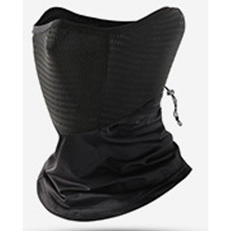 Casque de protection solaire, casque de moto élastique en fibre de viscose avec protection UV, unisexe XTJ09 Noir (1/5)