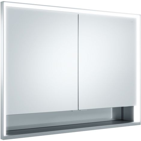 KEUCO Royal Lumos armoire de toilette encastrable 2 portes, porte