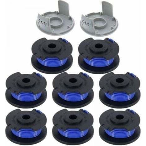 Bobines de Fil de Rechange pour débroussailleuse Compatible Ryobi One+ AC14RL3A Remplacement du fil de coupe et du câble de coupe de la tête faucheuse à bobine (1/4)