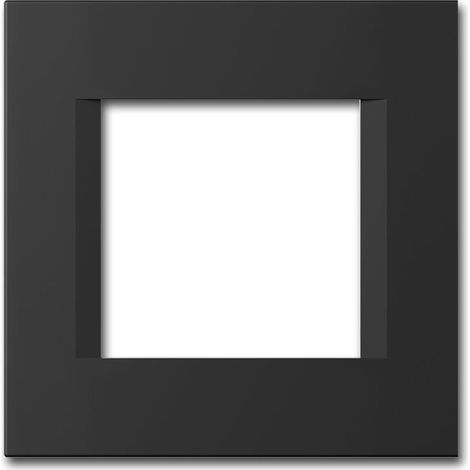 Plaque Line pour prises avec interrupteur Noir (1/3)