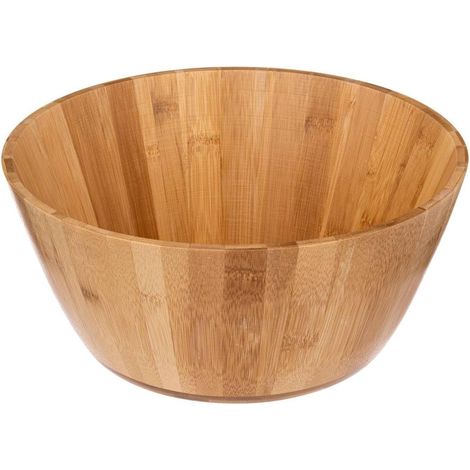5five - Grande insalatiera en bambou de 28 cm pour salades et présentation alimentaire