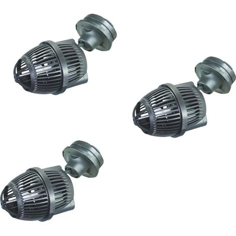 3 Pompes de brassage 3000 l/h avec aimant pour aquariums eau douce et eau de mer