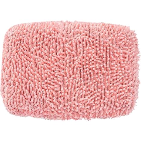 Lingettes de balai réutilisables en chenille pour le nettoyage des sols secs et humides Lingettes de balai réutilisables en chenille pour parquet, carrelage et sols stratifiés