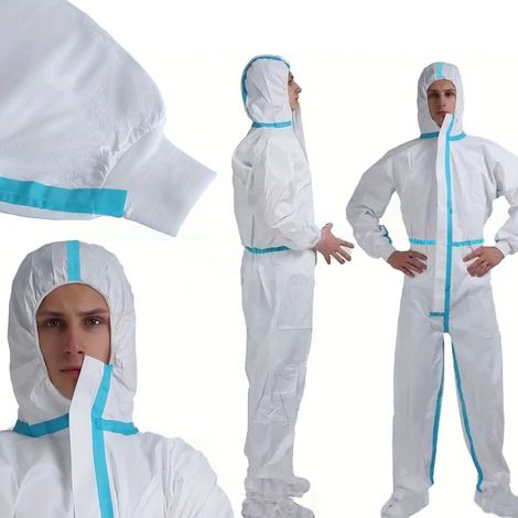 Schutzanzug für Maler, 185 cm – mit Klebeband