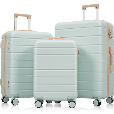 Ensemble de boîtier, gris, pour maison et usage quotidien, ensemble M-L-XL, boîtier rigide en ABS, ensembles de boîtiers durables