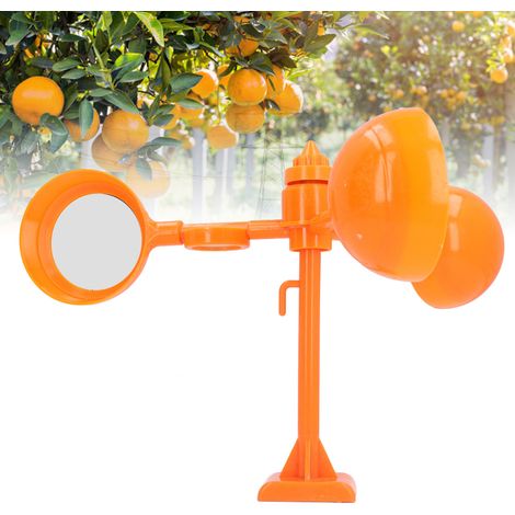 Windbetriebene, freistehende Vogelabwehranlage, elektrischer Turm, Obstgarten, reflektierende Vogelabwehranlage für Flughäfen, visuelle reflektierende Vogelabwehranlage, große magnetische Vogelabwehra (1/5)