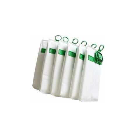 6-pack VK140 high-performance vacuum cleaner bags for Vorwerk VK150 FP140 Kobold vacuum cleaners--DTEKGAZ
