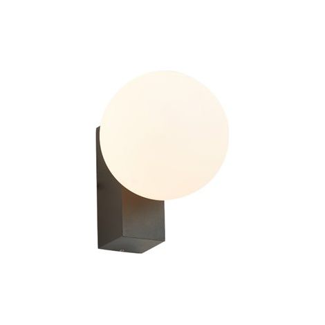 Mantra Aplique exterior INTERLAKEN IP65 negro para bombilla G9 LED (No Incl.) Ø100 mm (1/5)