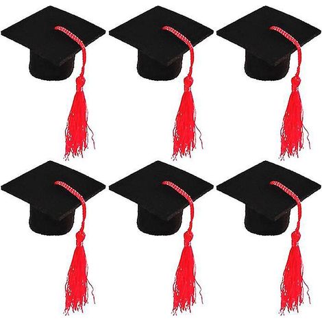 Le nouveau lot de 6 mini-chapeaux de doctorat