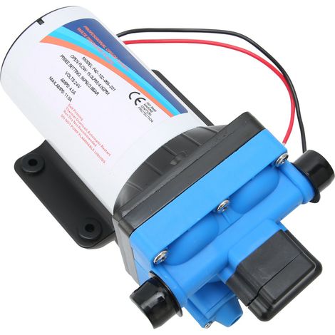 Pompe à membrane 15 L Pratique Installation facile Durable Redémarrage automatique Pompe à eau en plastique sûre F42-102-055-201 (24 V) (1/5)
