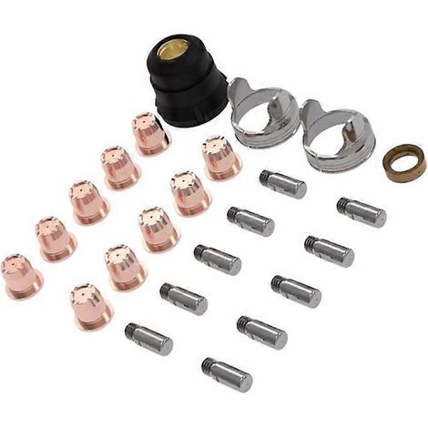 IPT40 24 électrodes consommables pour torche de découpe plasma CUT-65DS-FFY (1/4)