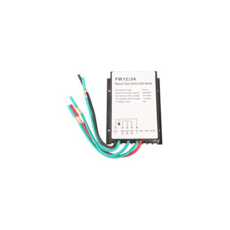 Régulateur de charge éolienne étanche 12/24V Puissance 300W/600W Protection IP67 Commande automatique de batterie