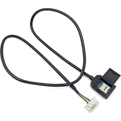 Câble Connecteur 20 Broches - Pour Radio Android - GPS Multimédia - Accès 4G - Longueur 48,5 cm (1/5)