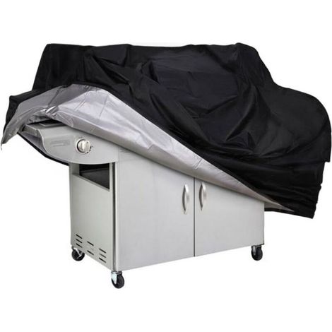 Housse de barbecue pour barbecue, protection de gril imperméable et résistante, grande taille 58 pouces 145 cm (1/5)