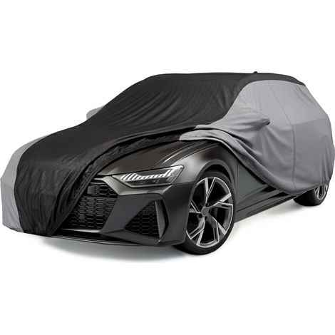 Housse de voiture Indoor Eco, bâche complet pour l'interieur taille 6 Break noir (1/5)