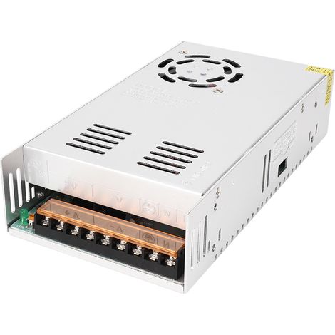 Adaptateur secteur en alliage d'aluminium DC48V pour écran LED, bande lumineuse et imprimante 3D SØ480Ø48 (48 V/10 A/480 W) AC110/220 V ±15 % (1/5)
