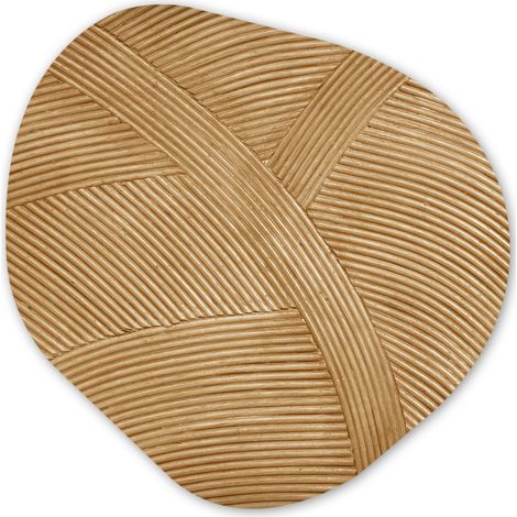 LE TABLEAU Structure - Nature - Art - Rotin Décoration Chambre 40x40 cm (1/4)