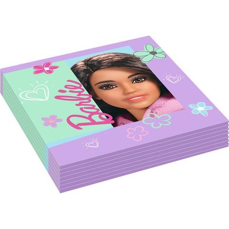 Tovaglioli di carta msc sweet life tema Barbie 33x33 cm 16 pz