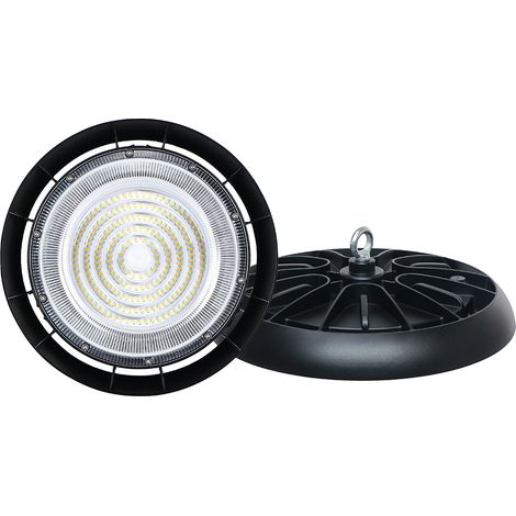 150W UFO Projecteur LED Industriel, High Bay Lumière éclairage intérieur, pour Entrepôt Garage Usine Atelier (1/4)