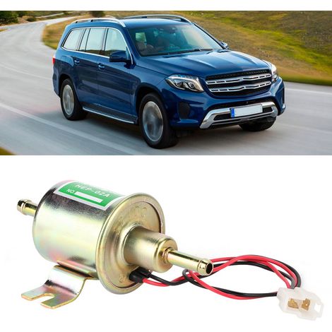 Pompe à carburant électrique universelle 12 V basse pression, fixation par boulon, pour diesel et essence HEP-02A (1/5)