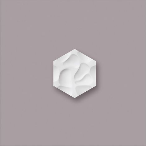 3d wall panel NMC CORAL ARSTYL Noel Marquet Wall panel Deco element contemporary design white 0,09 m2 (1/4)