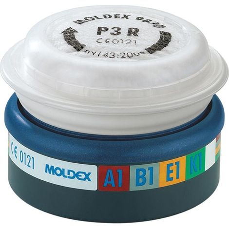 Moldex Series 7000/9000 EasyLock ABEK1 P3 Pre-Assembled Filters - Wrap of 2