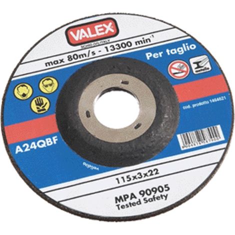 Valex DISCO ABR.TAGLIO METALLI D.115