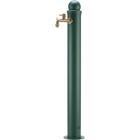 Fontana da Giardino Alta con Rubinetto Belfer 42/ARM Verde (1/5)