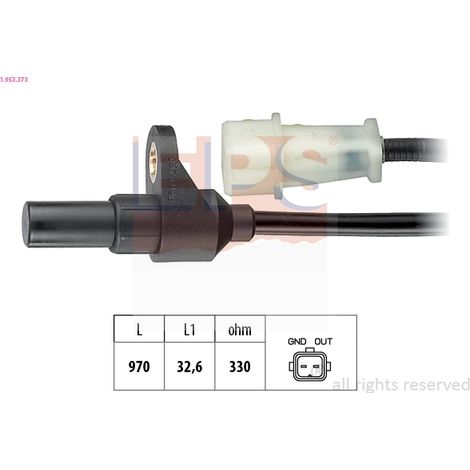 Capteur d'angle, vilebrequin EPS 1.953.373 VOLVO 1270603
