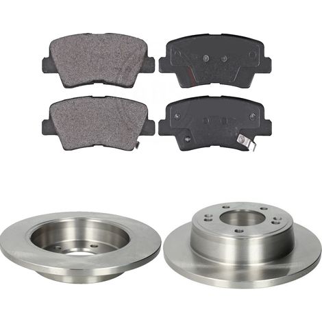 KIT FRENI POSTERIORI compatibile con HYUNDAI VELOSTER (FS) - DISCHI + PASTIGLIE OEM: FDB4833 / 18203 /SOSTITUZIONE DIRETTA/BASSA POLVERE/SILENZIOSO (1/5)